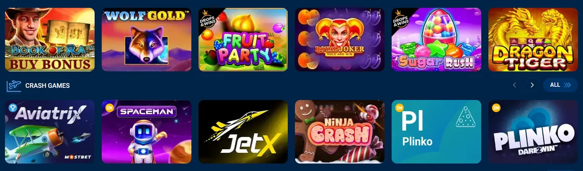 Вход в MostBet Casino Вход в MostBet Casino